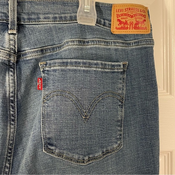 LEVI’S 505 straight light wash jeans size: 16 - Picture 5 of 10